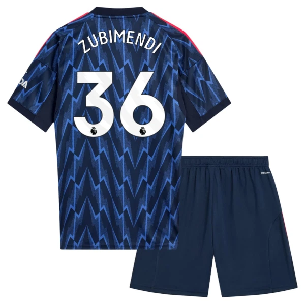 Arsenal Zubimendi 36 Auswärtstrikot 25/26 für Kinder Arsenal Zubimendi 36 Auswärtstrikot 25/26 für Kinder