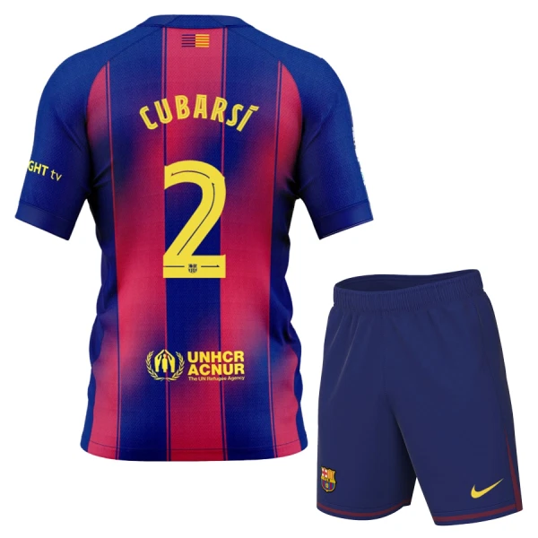 FC Barcelona Cubarsi 2 Heimtrikot 25/26 für Kinder FC Barcelona Cubarsi 2 Heimtrikot 25/26 für Kinder