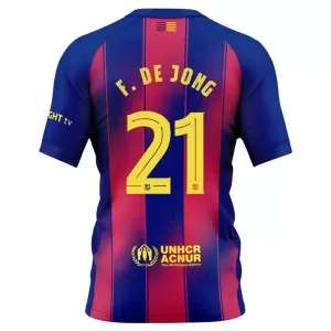 FC Barcelona Frenkie de Jong 21 Heimtrikot 25/26 für Herren FC Barcelona Frenkie de Jong 21 Heimtrikot 25/26 für Herren