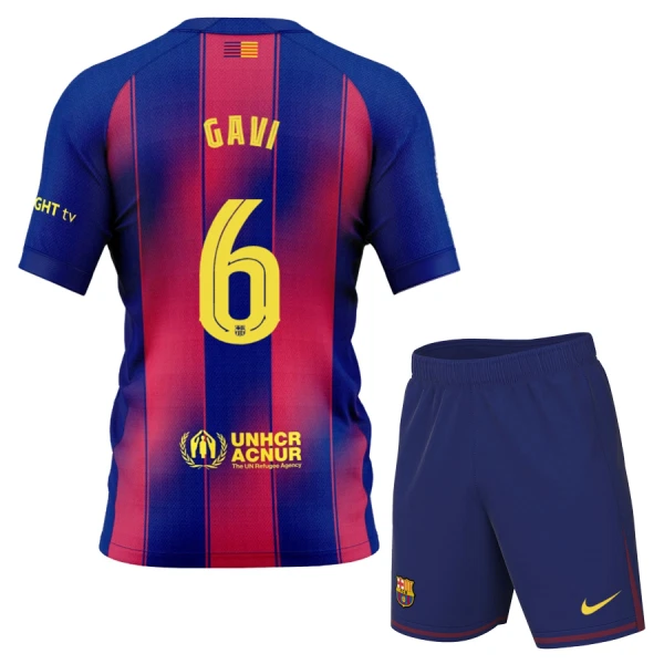 FC Barcelona Gavi 6 Heimtrikot 25/26 für Kinder FC Barcelona Gavi 6 Heimtrikot 25/26 für Kinder