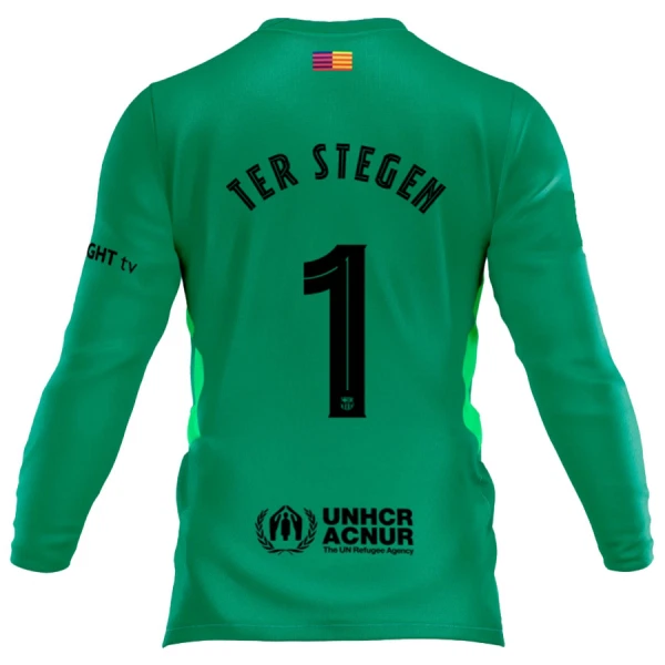 FC Barcelona Marc-André ter Stegen 1 Torwart Trikot 25/26 Langarm für Herren