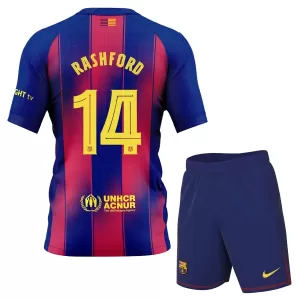 FC Barcelona Marcus Rashford 14 Ausweichtrikot 25/26 für Kinder FC Barcelona Marcus Rashford 14 Ausweichtrikot 25/26 für Kinder