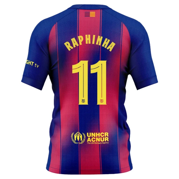 FC Barcelona Raphinha 11 Heimtrikot 25/26 für Herren FC Barcelona Raphinha 11 Heimtrikot 25/26 für Herren