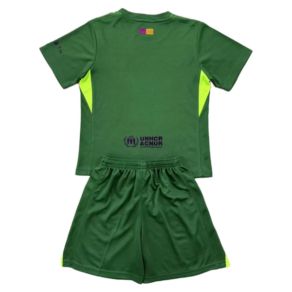 FC Barcelona Torwart Trikot 25/26 für Kinder