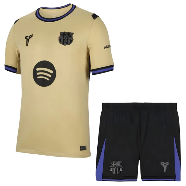 FC Barcelona x Kobe Bryant Auswärtstrikot 25/26 für Kinder FC Barcelona x Kobe Bryant Auswärtstrikot 25/26 für Kinder