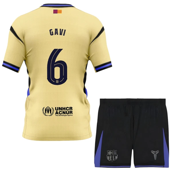 FC Barcelona x Kobe Bryant Gavi 6 Auswärtstrikot 25/26 für Kinder FC Barcelona x Kobe Bryant Gavi 6 Auswärtstrikot 25/26 für Kinder