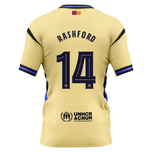 FC Barcelona x Kobe Bryant Marcus Rashford 14 Auswärtstrikot 25/26 für Herren FC Barcelona x Kobe Bryant Marcus Rashford 14 Auswärtstrikot 25/26 für Herren
