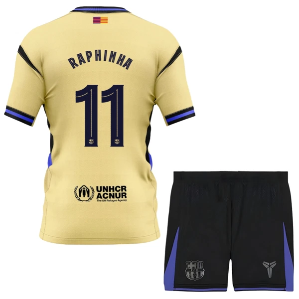 FC Barcelona x Kobe Bryant Raphinha 11 Auswärtstrikot 25/26 für Kinder FC Barcelona x Kobe Bryant Raphinha 11 Auswärtstrikot 25/26 für Kinder