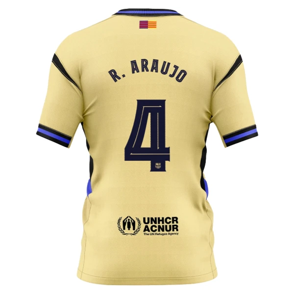 FC Barcelona x Kobe Bryant Ronald Araujo 4 Auswärtstrikot 25/26 für Herren