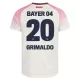 Bayer 04 Leverkusen Alejandro Grimaldo 20 Auswärtstrikot 25/26 für Herren Bayer 04 Leverkusen Alejandro Grimaldo 20 Auswärtstrikot 25/26 für Herren