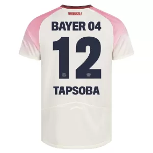 Bayer 04 Leverkusen Edmond Tapsoba 12 Auswärtstrikot 25/26 für Herren Bayer 04 Leverkusen Edmond Tapsoba 12 Auswärtstrikot 25/26 für Herren
