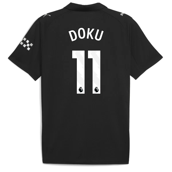 Manchester City Jérémy Doku 11 Auswärtstrikot 25/26 für Herren