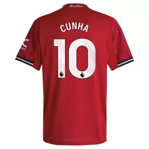 Manchester United Cunha 10 Heimtrikot 25/26 für Herren Manchester United Cunha 10 Heimtrikot 25/26 für Herren