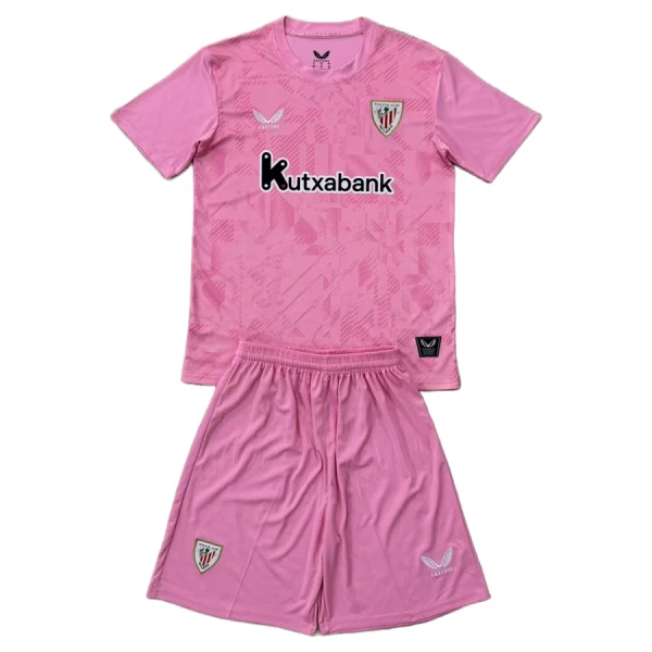 Athletic Bilbao Torwart Trikot 25/26 für Kinder Rosa