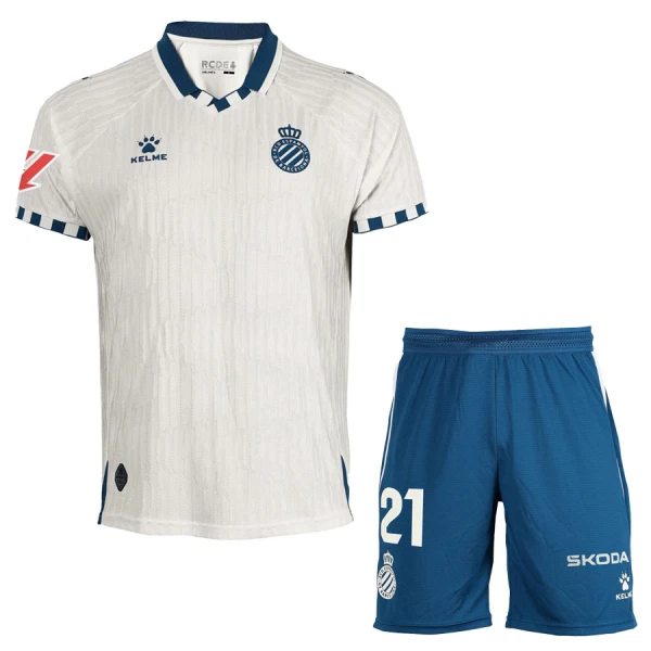 RCD Espanyol Auswärtstrikot 25/26 für Kinder RCD Espanyol Auswärtstrikot 25/26 für Kinder