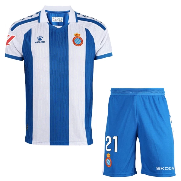 RCD Espanyol Heimtrikot 25/26 für Kinder RCD Espanyol Heimtrikot 25/26 für Kinder