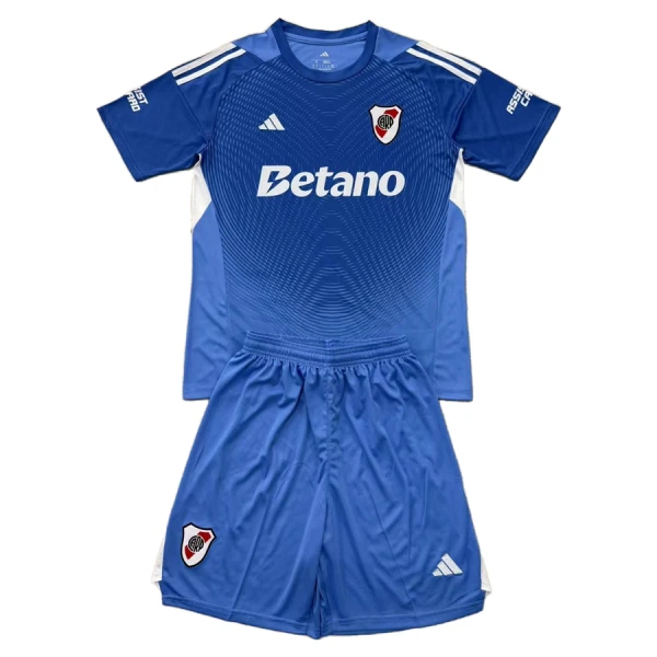 River Plate Torwart Trikot 25/26 für Kinder Blau River Plate Torwart Trikot 25/26 für Kinder Blau