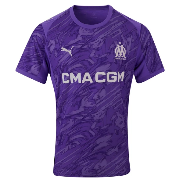 Olympique de Marseille Torwart Trikot 25/26 für Herren Lila Olympique de Marseille Torwart Trikot 25/26 für Herren Lila
