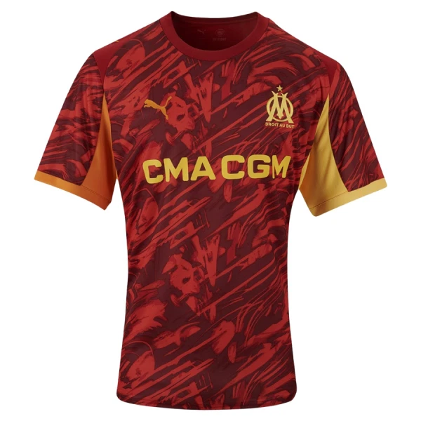 Olympique de Marseille Torwart Trikot 25/26 für Herren Rot Olympique de Marseille Torwart Trikot 25/26 für Herren Rot