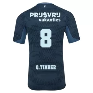 Feyenoord Rotterdam Q. Timber 8 Auswärtstrikot 25/26 für Herren Feyenoord Rotterdam Q. Timber 8 Auswärtstrikot 25/26 für Herren