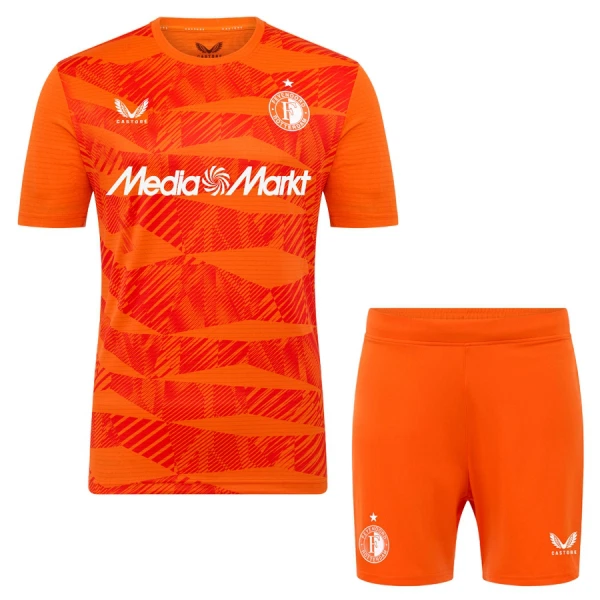 Feyenoord Rotterdam Torwart Trikot 25/26 für Kinder Orange Feyenoord Rotterdam Torwart Trikot 25/26 für Kinder Orange