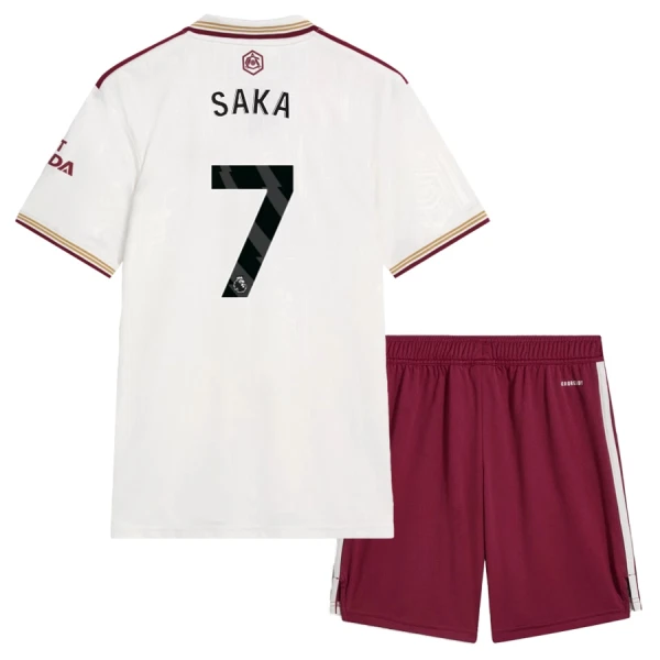 Arsenal Bukayo Saka 7 Ausweichtrikot 25/26 für Kinder Arsenal Bukayo Saka 7 Ausweichtrikot 25/26 für Kinder