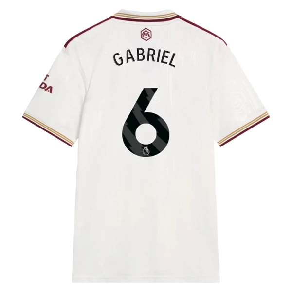 Arsenal Gabriel 6 Ausweichtrikot 25/26 für Herren Arsenal Gabriel 6 Ausweichtrikot 25/26 für Herren