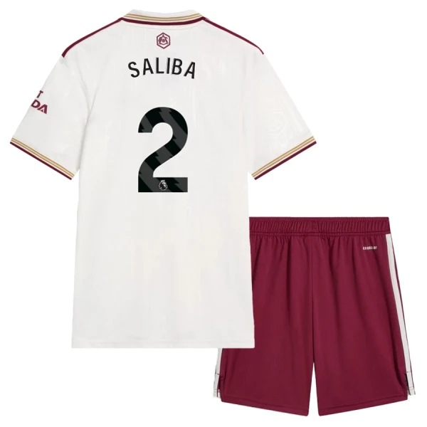 Arsenal Saliba 2 Ausweichtrikot 25/26 für Kinder Arsenal Saliba 2 Ausweichtrikot 25/26 für Kinder