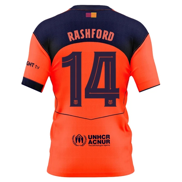 FC Barcelona Marcus Rashford 14 Ausweichtrikot 25/26 für Herren FC Barcelona Marcus Rashford 14 Ausweichtrikot 25/26 für Herren