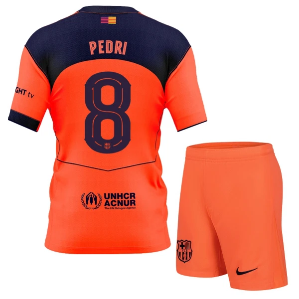 FC Barcelona Pedri 8 Ausweichtrikot 25/26 für Kinder FC Barcelona Pedri 8 Ausweichtrikot 25/26 für Kinder