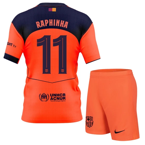 FC Barcelona Raphinha 11 Ausweichtrikot 25/26 für Kinder FC Barcelona Raphinha 11 Ausweichtrikot 25/26 für Kinder