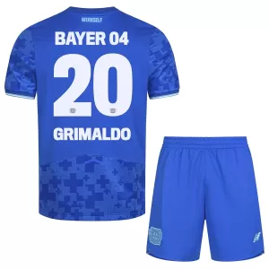 Bayer 04 Leverkusen Alejandro Grimaldo 20 Ausweichtrikot 25/26 für Kinder Bayer 04 Leverkusen Alejandro Grimaldo 20 Ausweichtrikot 25/26 für Kinder