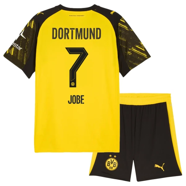 Borussia Dortmund Jobe 7 Heimtrikot 25/26 für Kinder Borussia Dortmund Jobe 7 Heimtrikot 25/26 für Kinder