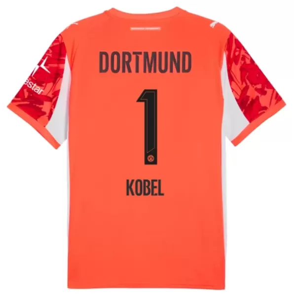 Borussia Dortmund Kobel 1 Torwart Trikot 25/26 für Herren Rot Borussia Dortmund Kobel 1 Torwart Trikot 25/26 für Herren Rot