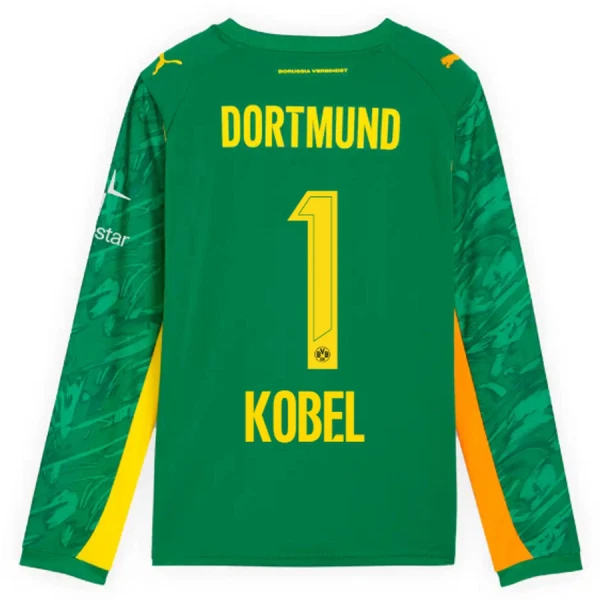 Borussia Dortmund Kobel 1 Torwart Trikot 25/26 Langarm für Herren Grün Borussia Dortmund Kobel 1 Torwart Trikot 25/26 Langarm für Herren Grün