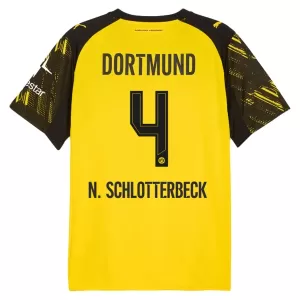 Borussia Dortmund Nico Schlotterbeck 4 Heimtrikot 25/26 für Herren Borussia Dortmund Nico Schlotterbeck 4 Heimtrikot 25/26 für Herren