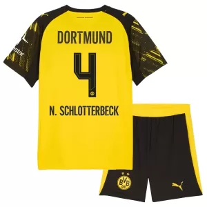 Borussia Dortmund Nico Schlotterbeck 4 Heimtrikot 25/26 für Kinder Borussia Dortmund Nico Schlotterbeck 4 Heimtrikot 25/26 für Kinder