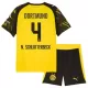 Borussia Dortmund Nico Schlotterbeck 4 Heimtrikot 25/26 für Kinder Borussia Dortmund Nico Schlotterbeck 4 Heimtrikot 25/26 für Kinder