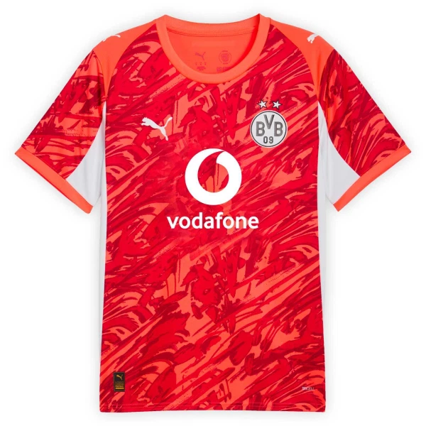 Borussia Dortmund Torwart Trikot 25/26 für Herren Rot Borussia Dortmund Torwart Trikot 25/26 für Herren Rot