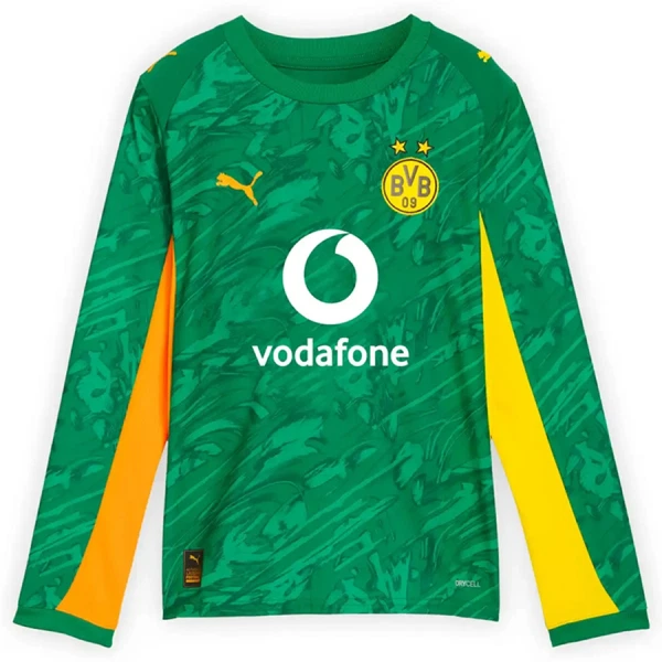 Borussia Dortmund Torwart Trikot 25/26 Langarm für Herren Grün Borussia Dortmund Torwart Trikot 25/26 Langarm für Herren Grün