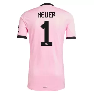 FC Bayern München Manuel Neuer 1 Torwart Trikot 25/26 für Herren Rosa FC Bayern München Manuel Neuer 1 Torwart Trikot 25/26 für Herren Rosa