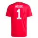 FC Bayern München Manuel Neuer 1 Torwart Trikot 25/26 für Herren Rot FC Bayern München Manuel Neuer 1 Torwart Trikot 25/26 für Herren Rot
