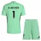 Liverpool Alisson Becker 1 Torwart Trikot 25/26 für Kinder Grün