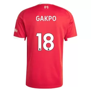 Liverpool Cody Gakpo 18 Heimtrikot 25/26 für Herren Liverpool Cody Gakpo 18 Heimtrikot 25/26 für Herren