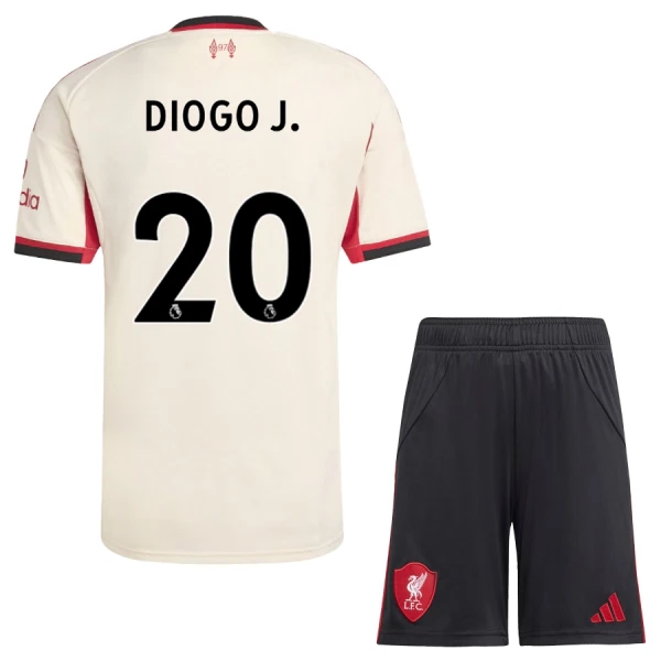 Liverpool Diogo Jota 20 Auswärtstrikot 25/26 für Kinder Liverpool Diogo Jota 20 Auswärtstrikot 25/26 für Kinder