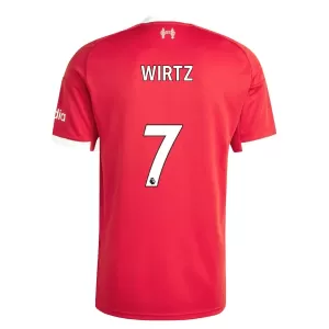 Liverpool Florian Wirtz 7 Heimtrikot 25/26 für Herren Liverpool Florian Wirtz 7 Heimtrikot 25/26 für Herren