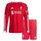 Liverpool Heimtrikot 25/26 Langarm für Kinder
