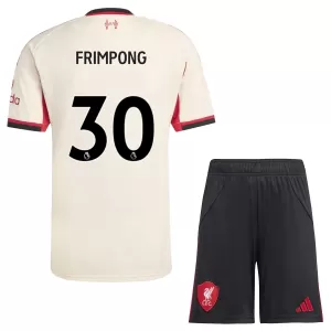 Liverpool Jeremie Frimpong 30 Auswärtstrikot 25/26 für Kinder