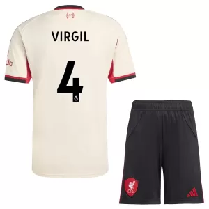 Liverpool Virgil van Dijk 4 Auswärtstrikot 25/26 für Kinder Liverpool Virgil van Dijk 4 Auswärtstrikot 25/26 für Kinder