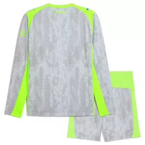 Manchester City Ausweichtrikot 25/26 Langarm für Kinder